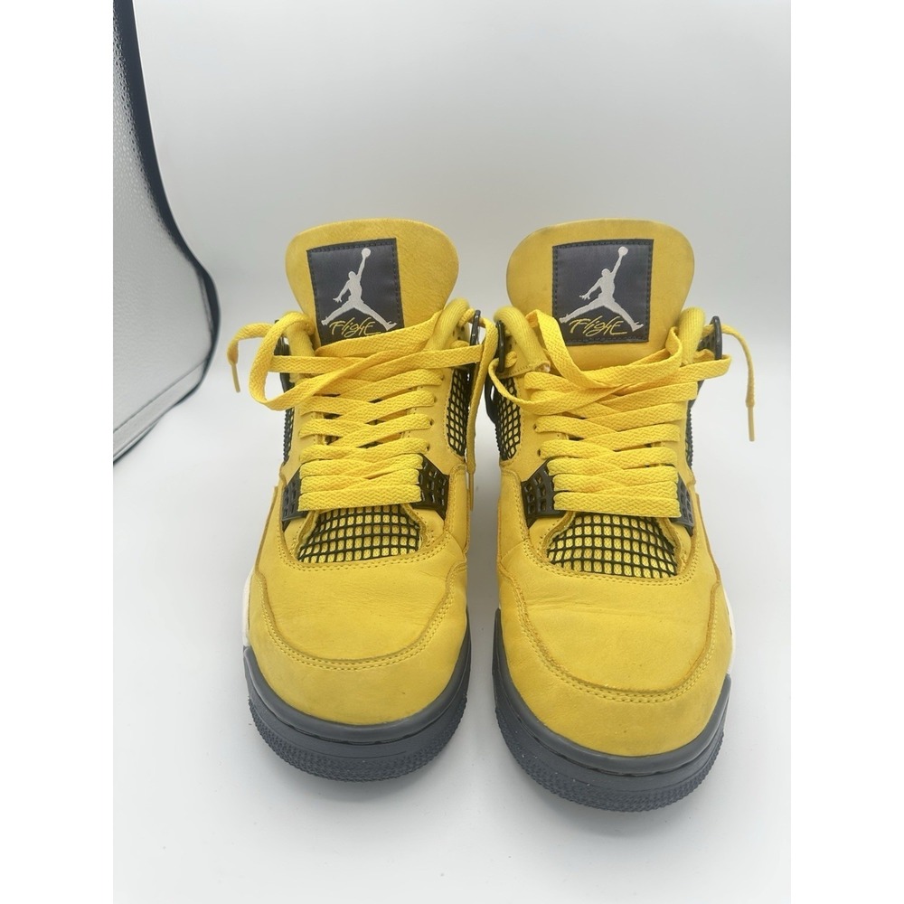 Jordan 4 Retro Mid Lightning Yellow Size 10.5